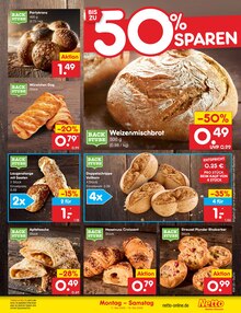 Brot im Netto Marken-Discount Prospekt "Aktuelle Angebote" mit 62 Seiten (Chemnitz)