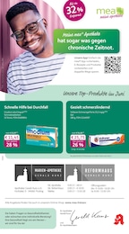 mea - meine apotheke Prospekt für Ruhstorf mit 4 Seiten mea - meine apotheke Prospekt für Ruhstorf: "Unsere Juni-Angebote", 4 Seiten, 01.06.2026 - 30.06.2026