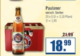 Zisch Wildeshausen - Paulaner Angebot im Prospekt Paulaner bei Zisch im Wildeshausen Prospekt für 18,99 €
