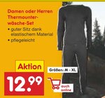 Damen oder Herren Thermounterwäsche-Set Angebote bei Netto Marken-Discount Bergisch Gladbach für 12,99 €
