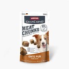 Animonda Dog Snack GranCarno Meat Chunks Ente pur 60 g bei Zookauf im Prospekt "" für 1,99 €
