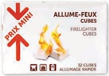 ALLUME-FEUX CUBE PRIX MINI - Super U à Lorient ALLUME-FEUX CUBE PRIX MINI en promo chez Super U Lorient à 1,49 €