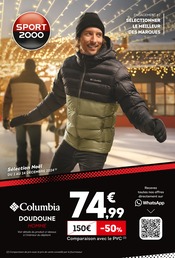 Prospectus Magasins de Sport Sport 2000 en cours à Moulins et alentours, "SPORT 2000", 27 pages, 02/12/2024 - 24/12/2024 Catalogue Magasins de Sport Sport 2000 en cours à Moulins et alentours, "SPORT 2000", 27 pages, 02/12/2024 - 24/12/2024