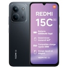 Smartphone Redmi 15c 5G - XIAOMI - Carrefour à Dunkerque Smartphone Redmi 15c 5G - XIAOMI en promo chez Carrefour Dunkerque à 179,99 €