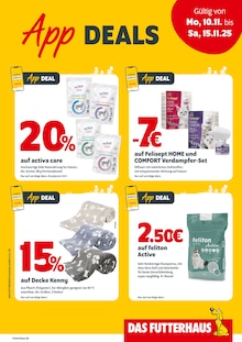 Aktueller Das Futterhaus Prospekt "App DEALS" Seite 2 von 3 Seiten