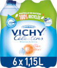 EAU MINERALE NATURELLE GAZEUSE VICHY CELESTINS - VICHY en promo chez Auchan Hypermarché Poitiers à 3,84 €