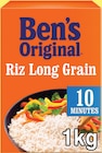 Riz vrac long grain 10 minutes - BEN'S ORIGINAL en promo chez Intermarché Super Riz vrac long grain 10 minutes - BEN'S ORIGINAL dans le catalogue Intermarché Super