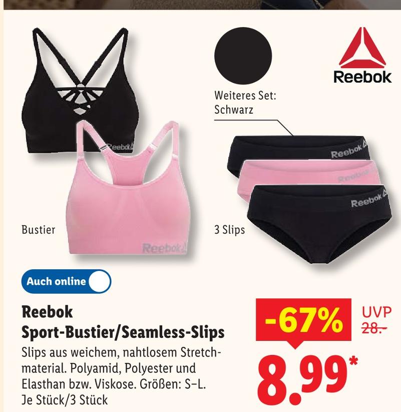 Sport-Bustier/Seamless-Slips