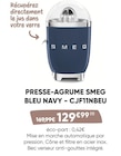 Fnac Dax - Promo Presse-agrume bleu navy - cjf11nbeu Promo Presse-agrume bleu navy - cjf11nbeu à 129,99 € dans le catalogue Fnac à Dax