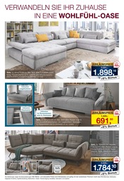 Aktueller Möbel Inhofer Prospekt mit Kissen, "95 JAHRE JUBILÄUM", Seite 6