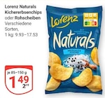 Naturals Kichererbsenchips im Angebot bei GLOBUS in Wolfenbüttel Naturals Kichererbsenchips Angebote von Lorenz bei GLOBUS Wolfenbüttel für 1,49 €