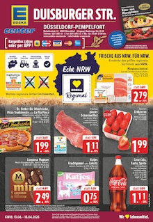 Pizza im EDEKA Prospekt "Aktuelle Angebote" mit 28 Seiten (Düsseldorf)