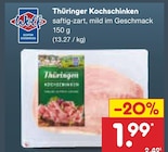 Thüringer Kochschinken von Wolf für 1,99 € bei Netto Marken-Discount im Angebot Thüringer Kochschinken von Wolf im aktuellen Netto Marken-Discount Prospekt