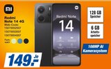 Redmi Note 14 4G im Angebot bei expert in Bergisch Gladbach Redmi Note 14 4G Angebote von mi bei expert Bergisch Gladbach für 149,00 €