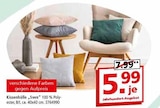 Kissenhülle im Segmüller Prospekt Kissenhülle 'Sven' im aktuellen Segmüller Prospekt für 5,99 €