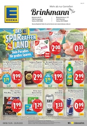 Aktueller EDEKA Discounter Prospekt für Augustdorf 15.09.2025 - 20.09.2025 EDEKA Prospekt für Augustdorf mit 26 Seiten