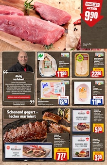 Hähnchenbrust Angebot im aktuellen REWE Prospekt auf Seite 8