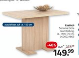Esstisch im Angebot bei ROLLER in Ingolstadt Esstisch Angebote bei ROLLER Ingolstadt für 149,99 €