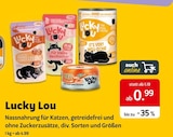 Nassnahrung für Katzen Angebote von Lucky Lou bei Das Futterhaus Berlin für 0,99 €