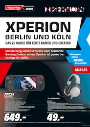 Kopfhörer Angebot im aktuellen MediaMarkt Saturn Prospekt auf Seite 1