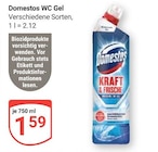 WC Gel Angebote von Domestos bei GLOBUS Erfurt für 1,59 €