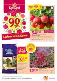 Prospectus Delbard à Beaucamps-le-Vieux: "90 ans à colorer votre automne !", 4} pages, 12/11/2025 - 23/11/2025
