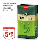 Auslese im Angebot bei GLOBUS in Rüsselsheim Auslese Angebote von Jacobs bei GLOBUS Rüsselsheim für 5,99 €