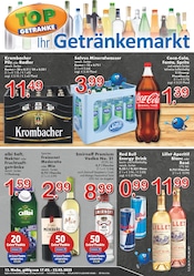 Aktueller TOP Getränke Discounter Prospekt in Rheda-Wiedenbrück und Umgebung, "Aktuelle Angebote" mit 4 Seiten, 17.03.2025 - 22.03.2025