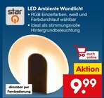 LED Ambiente Wandlicht Angebote von star bei Netto Marken-Discount Remscheid für 9,99 €