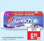 Toilettenpapier Angebote von Gut & Günstig bei Marktkauf Stuttgart für 6,99 €