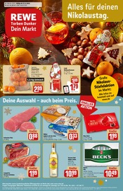 Weihnachten im REWE Prospekt in Garbsen Aktueller REWE Prospekt mit Weihnachten, "Dein Markt", Seite 1