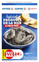 Prospectus Super U à Commercy, "Spécial PRODUITS DE LA MER À PRIX BAS !", 8 pages, 15/10/2024 - 20/10/2024