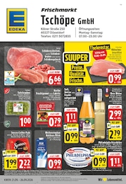 EDEKA Prospekt für Düsseldorf mit 28 Seiten EDEKA Prospekt für Düsseldorf: "Aktuelle Angebote", 28 Seiten, 21.09.2026 - 26.09.2026