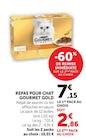 Repas pour chat Gourmet Gold - Gourmet dans le catalogue Super U