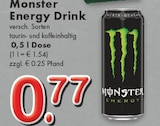 Aktuelle Energydrink Angebote bei TOP Getränke in Rheda-Wiedenbrück Aktuelles Monster Energy Drink Angebot bei TOP Getränke in Rheda-Wiedenbrück ab 0,77 €