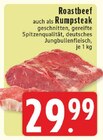 EDEKA Hamminkeln - Roastbeef auch als Rumpsteak Angebot im Prospekt Roastbeef auch als Rumpsteak bei EDEKA im Hamminkeln Prospekt für 29,99 €