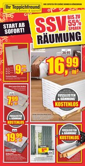Aktueller Ihr Teppichfreund Gersthofen Prospekt "SSV!" mit 10 Seiten