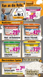 Aktueller Hornbach Prospekt mit Wandfarbe, "Wir sagen Danke.", Seite 21