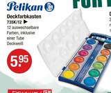 Deckfarbkasten von Pelikan für 5,95 € bei V-Markt im Angebot Deckfarbkasten von Pelikan im aktuellen V-Markt Prospekt