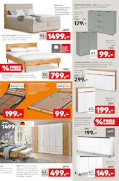Boxspringbett Angebot im aktuellen porta Möbel Prospekt auf Seite 9