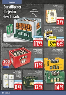 Veltins im aktuellen E center Prospekt (Ahlen) Veltins im E center Prospekt "Aktuelle Angebote" mit 30 Seiten (Ahlen)