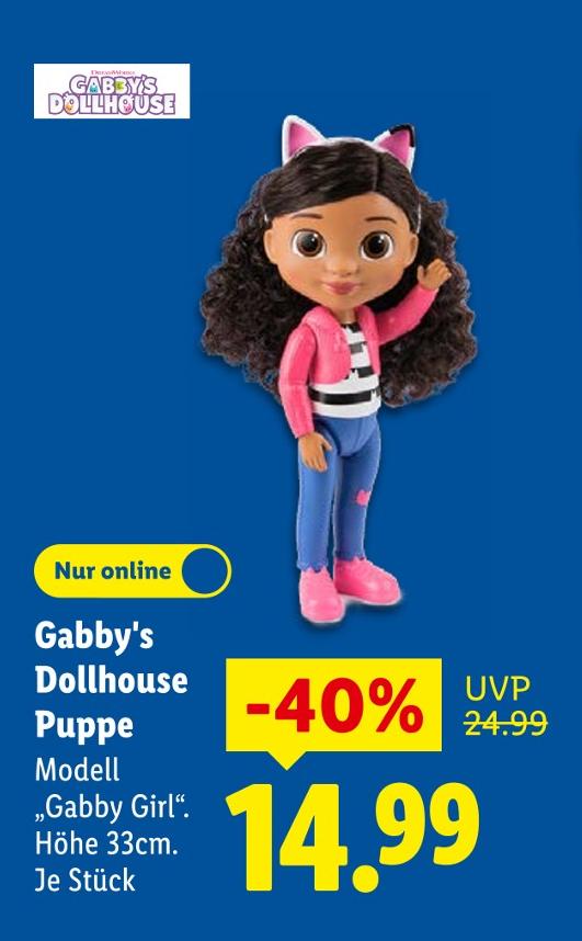 Gabby's Dollhouse Puppe