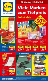 Lidl Prospekt für Oberhausen mit 66 Seiten Lidl Prospekt für Oberhausen: "LIDL LOHNT SICH", 66 Seiten, 12.05.2025 - 17.05.2025