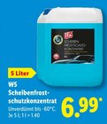 Scheibenfrostschutzkonzentrat im Angebot bei Lidl in Hamm Scheibenfrostschutzkonzentrat Angebote von W5 bei Lidl Hamm für 6,99 €