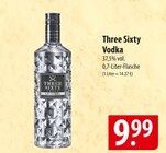 Three Sixty Vodka im Angebot bei famila Nordost in Neustadt Three Sixty Vodka Angebote bei famila Nordost Neustadt für 9,99 €