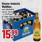 Weißbier im Trinkgut Prospekt Weißbier von Kloster Andechs im aktuellen Trinkgut Prospekt für 15,99 €