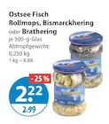 Rollmops, Bismarckhering oder Brathering von Ostsee im aktuellen V-Markt Prospekt für 2,22 €
