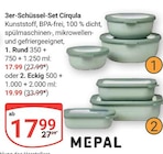Schüssel-Set Cirqula Rund im Angebot bei GLOBUS in Krefeld Schüssel-Set Cirqula Rund Angebote von MEPAL bei GLOBUS Krefeld für 17,99 €