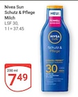 Schutz & Pflege Milch im Angebot bei GLOBUS in Zwickau Schutz & Pflege Milch Angebote von Nivea Sun bei GLOBUS Zwickau für 7,49 €