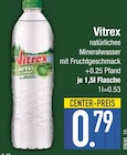 natürliches Mineralwasser mit Fruchtgeschmack von Vitrex im aktuellen EDEKA Prospekt für 0,79 €